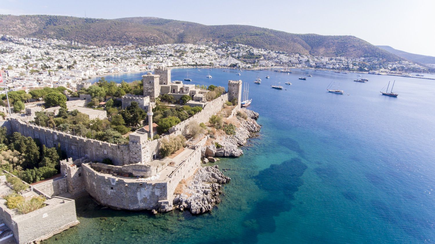 View-of-Bodrum-on-Turkish-Riviera